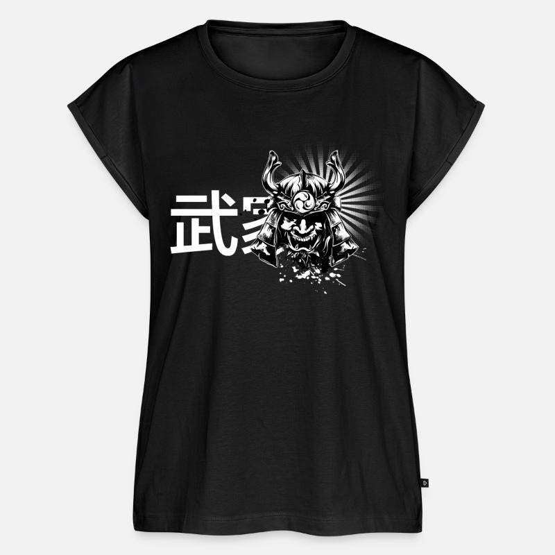 Samurai Bushido - Women’s Premium Organic Top - black