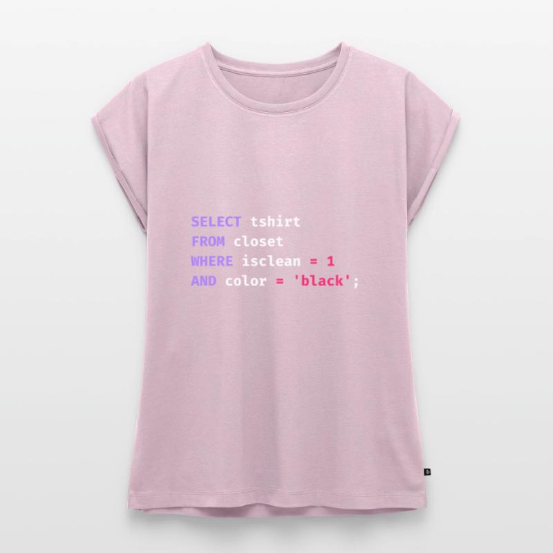 Programmer Database Science Software Coder Funny Women’s Premium Organic Top