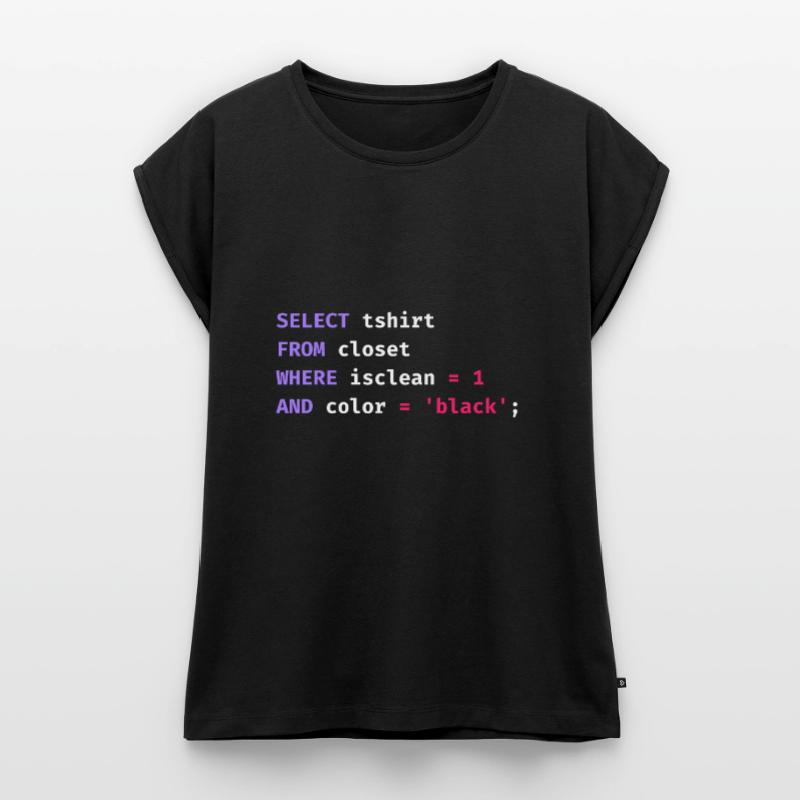 Programmer Database Science Software Coder Funny Women’s Premium Organic Top