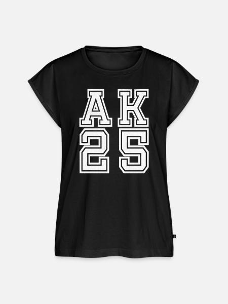 AK Est. 2025 - Frauen Premium Bio Top - Schwarz