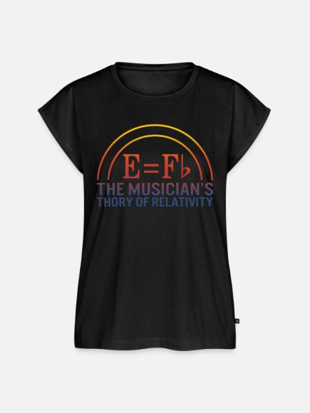 Falsches Design - Frauen Premium Bio Top - Schwarz