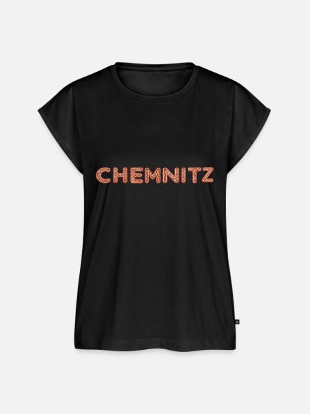 Chemnitz Lebkuchen - Frauen Premium Bio Top - Schwarz