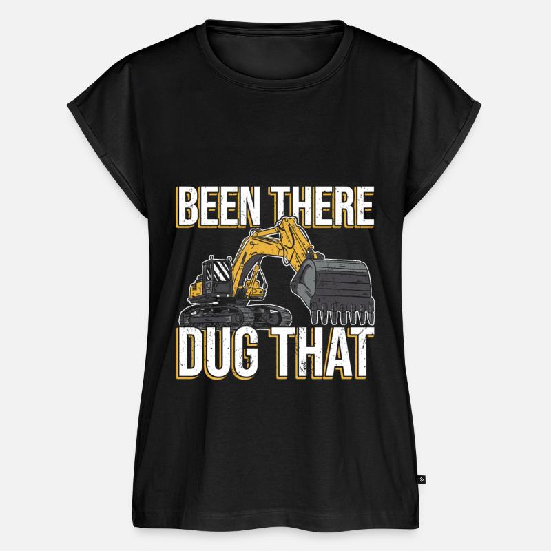 Bagger Fahrer Bagger Bagger - Frauen Premium Bio Top - Schwarz