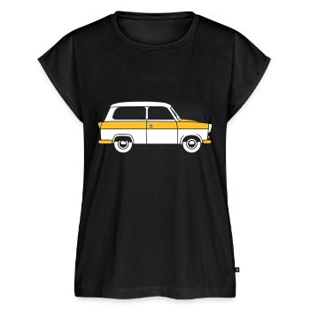  500 Kombi 2c - Women’s Premium Organic Top - black - Front - AI Model Female 172 light (172cm)