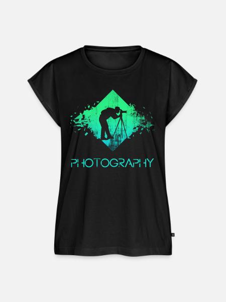fotograf - Frauen Premium Bio Top - Schwarz