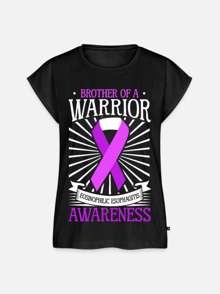Bruder eines Kämpfers - EOE Awareness - Frauen Premium Bio Top - Schwarz