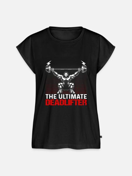 Deadlift - Frauen Premium Bio Top - Schwarz