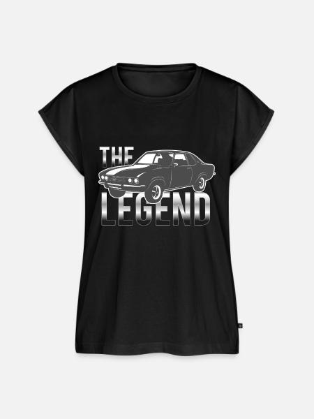 Opel Manta The Legend - Frauen Premium Bio Top - Schwarz