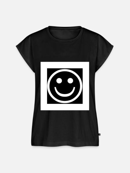 Smilye - Frauen Premium Bio Top - Schwarz