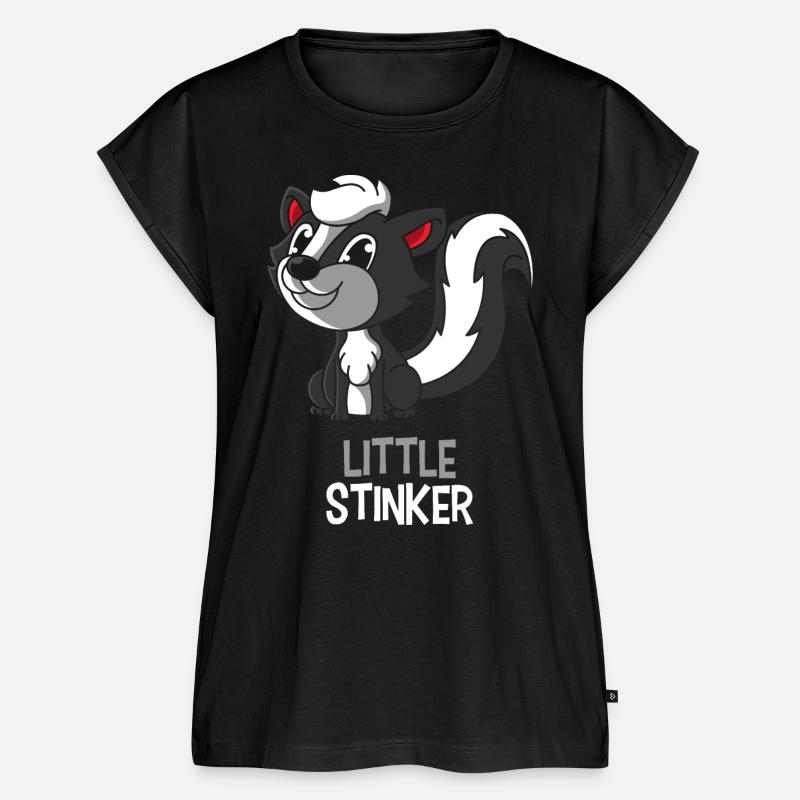 Small stinker, gift skunk little stinker - Women’s Premium Organic Top - black