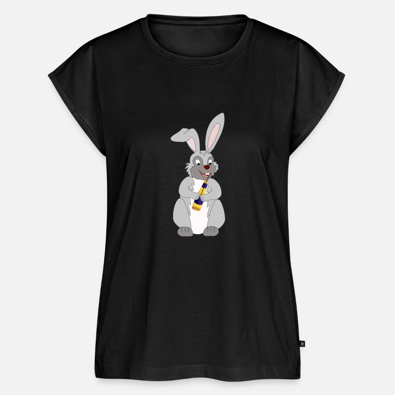 Beer Easter Beer Drinker Gift Easter - Women’s Premium Organic Top - black