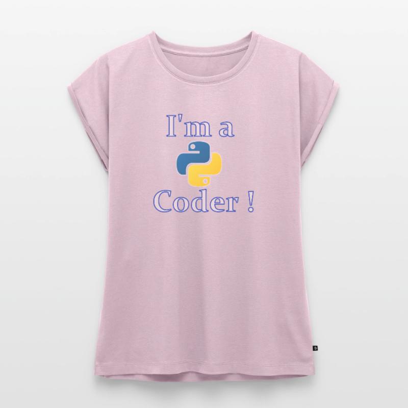 iam python code Women’s Premium Organic Top