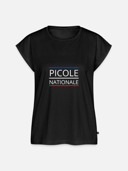 National Picole - Frauen Premium Bio Top - Schwarz