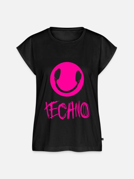 Techno Musik - Frauen Premium Bio Top - Schwarz