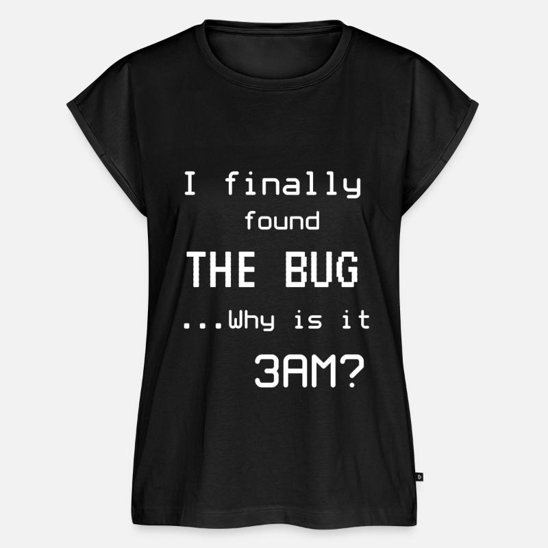Programmierer Meme Informatiker Nerd - Frauen Premium Bio Top - Schwarz