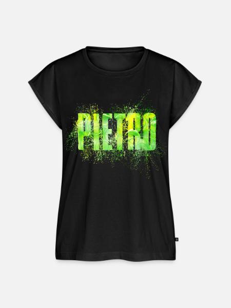 Pietro - Frauen Premium Bio Top - Schwarz
