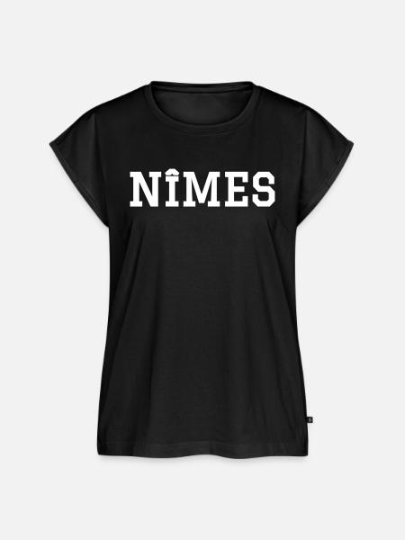 Nîmes - Frauen Premium Bio Top - Schwarz