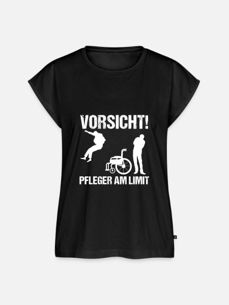 Krankenpfleger Pfleger Altenpfleger Sprüche - Frauen Premium Bio Top - Schwarz