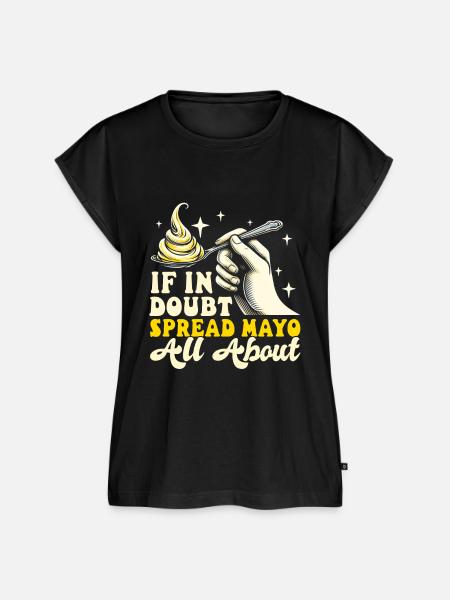 Mayo Lover mayonnaise - Frauen Premium Bio Top - Schwarz