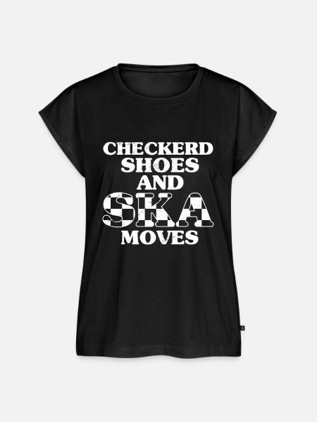 Ska dad ska music - Frauen Premium Bio Top - Schwarz