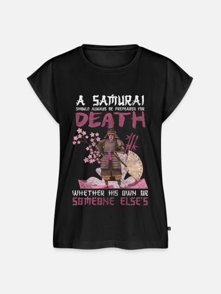 Samurai Aikido Ronin - Frauen Premium Bio Top - Schwarz