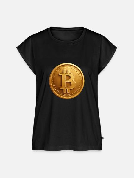 Bitcoin - Frauen Premium Bio Top - Schwarz