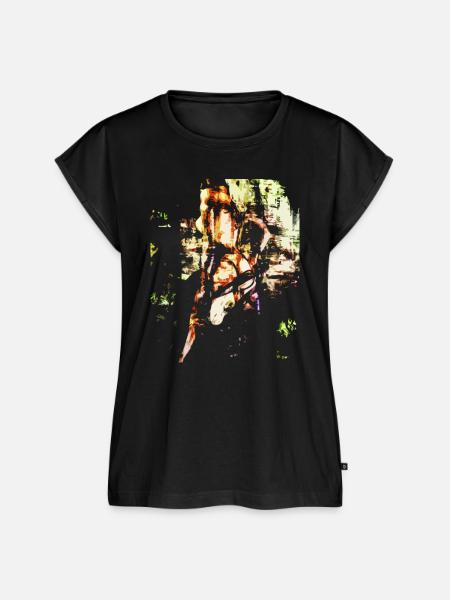 affection - Frauen Premium Bio Top - Schwarz