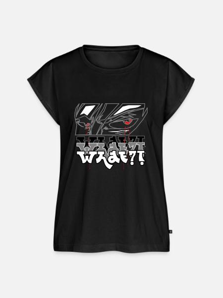 Fight Anime - Frauen Premium Bio Top - Schwarz