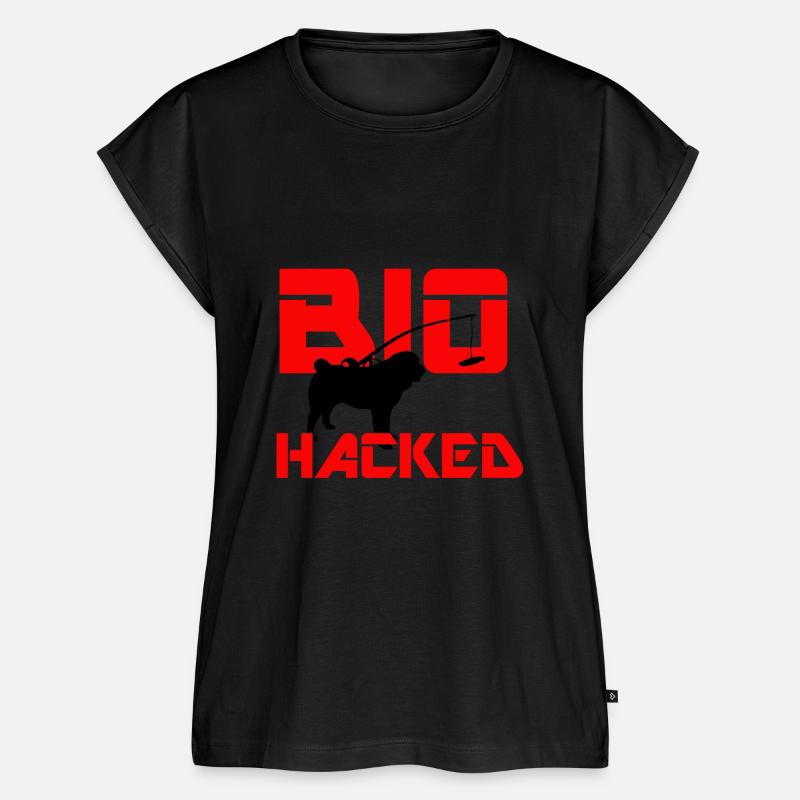 BioHack - Frauen Premium Bio Top - Schwarz