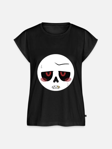 Fell - Frauen Premium Bio Top - Schwarz