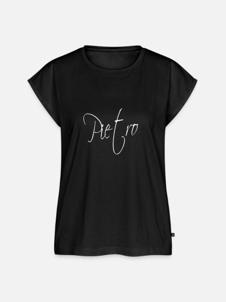 Pietro - Frauen Premium Bio Top - Schwarz