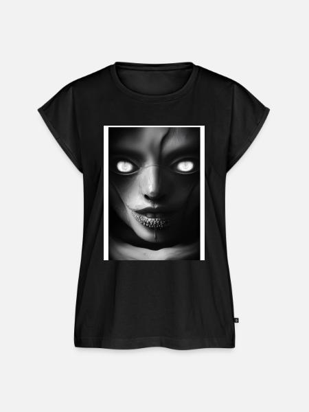 BlackWhite & more - Frauen Premium Bio Top - Schwarz