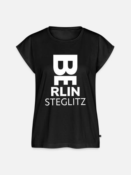 Berlin Steglitz - Frauen Premium Bio Top - Schwarz