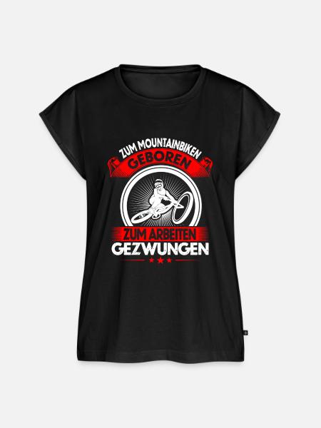 MTB - Frauen Premium Bio Top - Schwarz