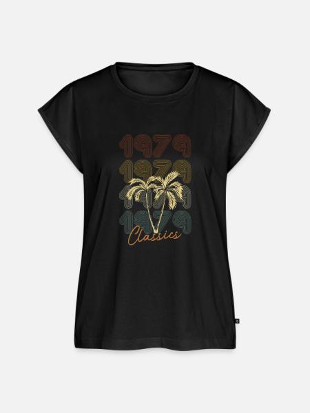 1979 Classics Retro - Frauen Premium Bio Top - Schwarz