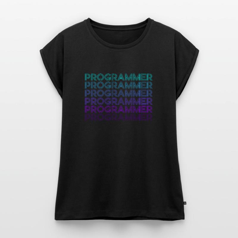 Programmer Code Encoding Programming Retro Women’s Premium Organic Top