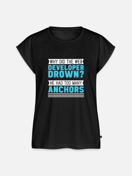 Web Entwickler Webdeveloper Web-Entwickler - Frauen Premium Bio Top - Schwarz