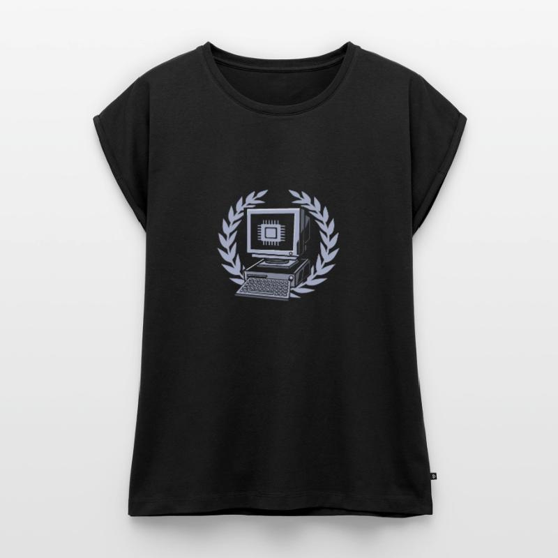 Developer Coder Programmer Computer Haut bio Premium Femme