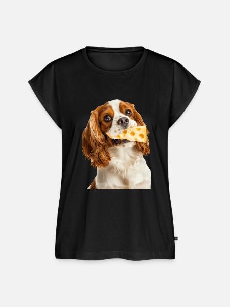 Cavalier King Spaniel - Frauen Premium Bio Top - Schwarz