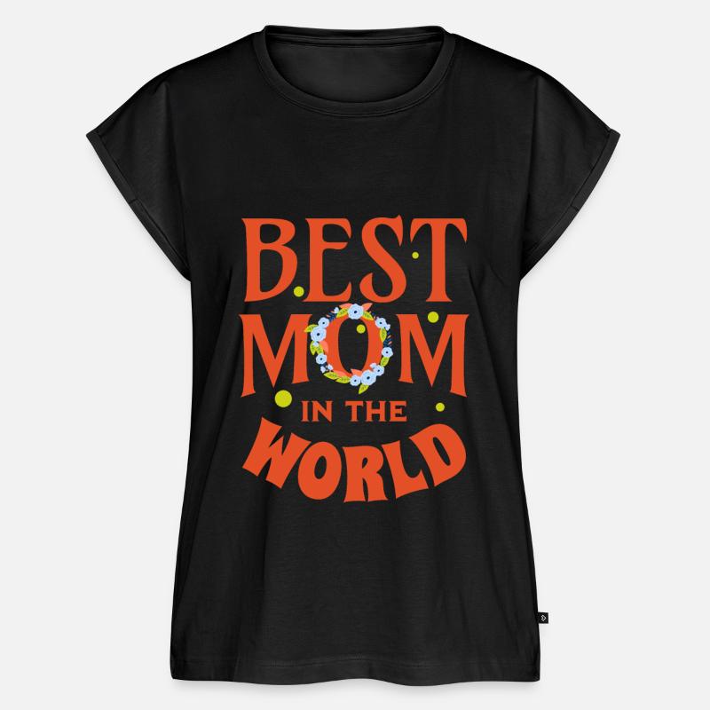 Best Mutter - Mama Danke - Geschenkidee - Frauen Premium Bio Top - Schwarz