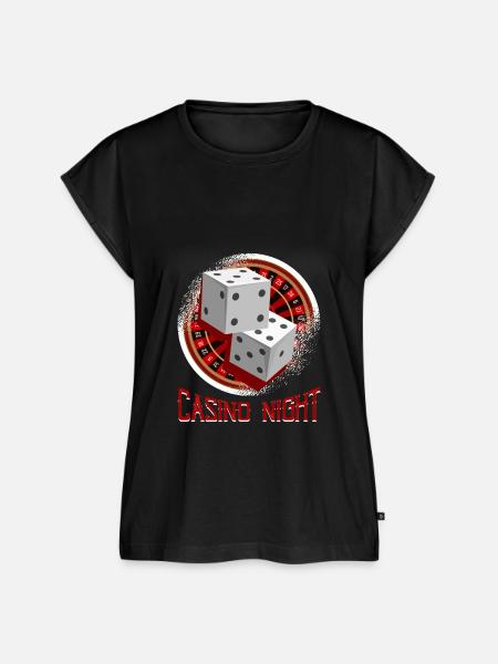 Roulette Casino Logo - Frauen Premium Bio Top - Schwarz