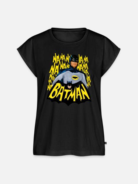 DC Comics Retro Schauspieler Titelsong - Frauen Premium Bio Top - Schwarz