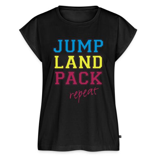 jumplandpack kleur - Vrouwen Premium Bio Top