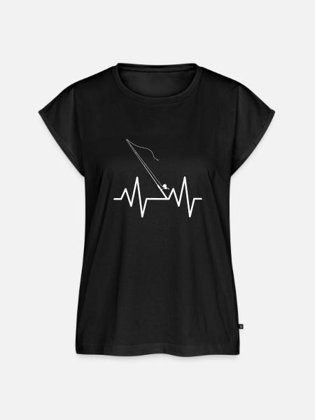 Angel - Frauen Premium Bio Top - Schwarz