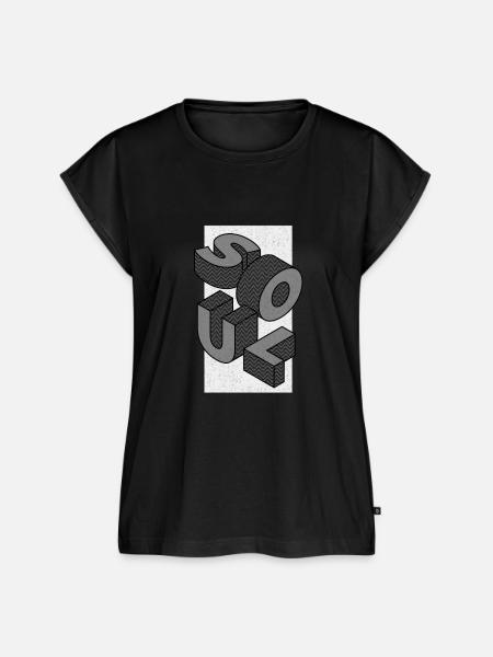Soul Musik - Frauen Premium Bio Top - Schwarz
