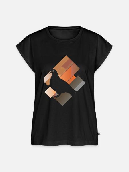 Tauben Turteltauben Taubenmist - Frauen Premium Bio Top - Schwarz