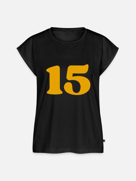 15 - Frauen Premium Bio Top - Schwarz