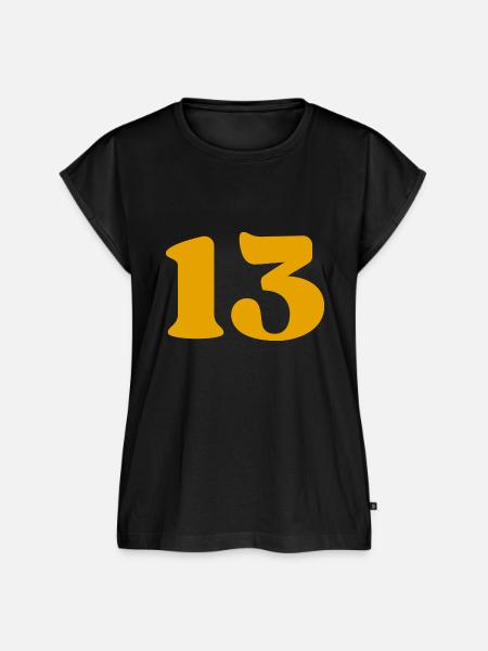 13 - Frauen Premium Bio Top - Schwarz