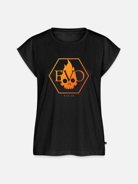 EVO-Black - Frauen Premium Bio Top - Schwarz