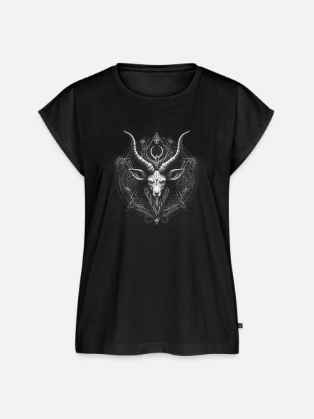 Black Coven - Tierkraft - Frauen Premium Bio Top - Schwarz